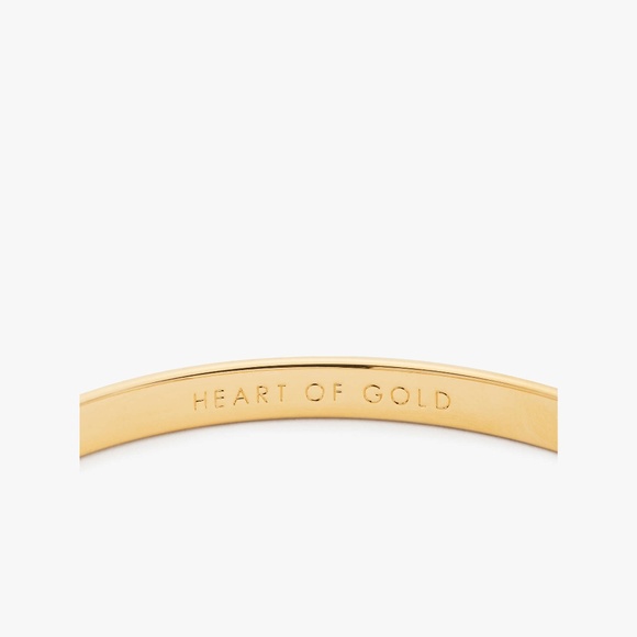 Kate Spade “Heart of Gold” Bangle - Picture 5 of 5